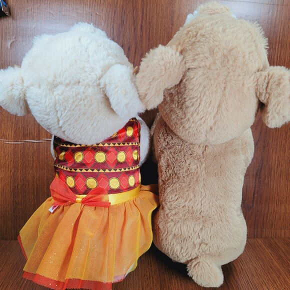 Lion King Plush Simba Nala Build A Bear Disney Stuffed Animals Music Heartbeat - Picture 10 of 12